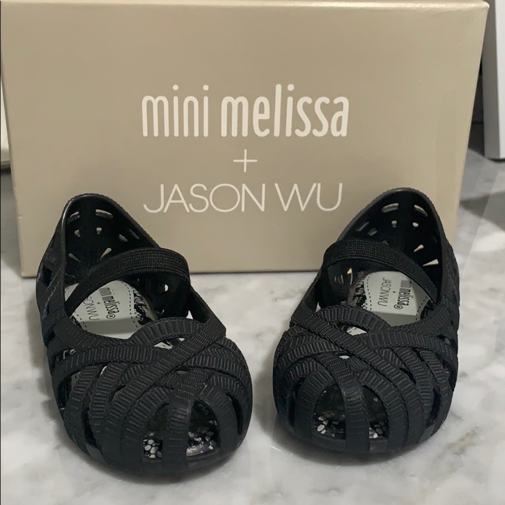 Mini Melissa - Black - size 7